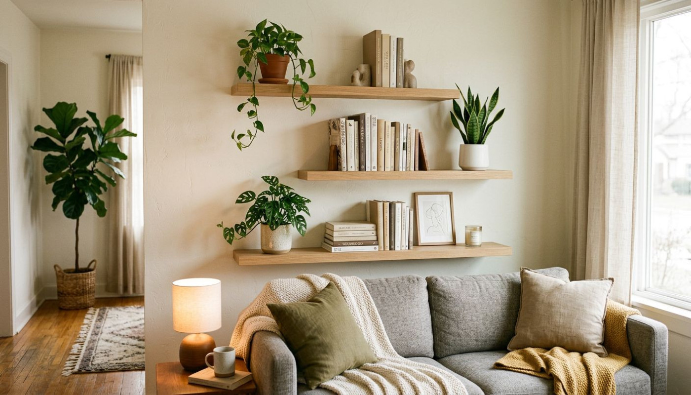 Comment les étagères murales peuvent transformer votre petit espace ?